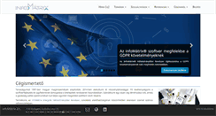Desktop Screenshot of infomatrix.hu